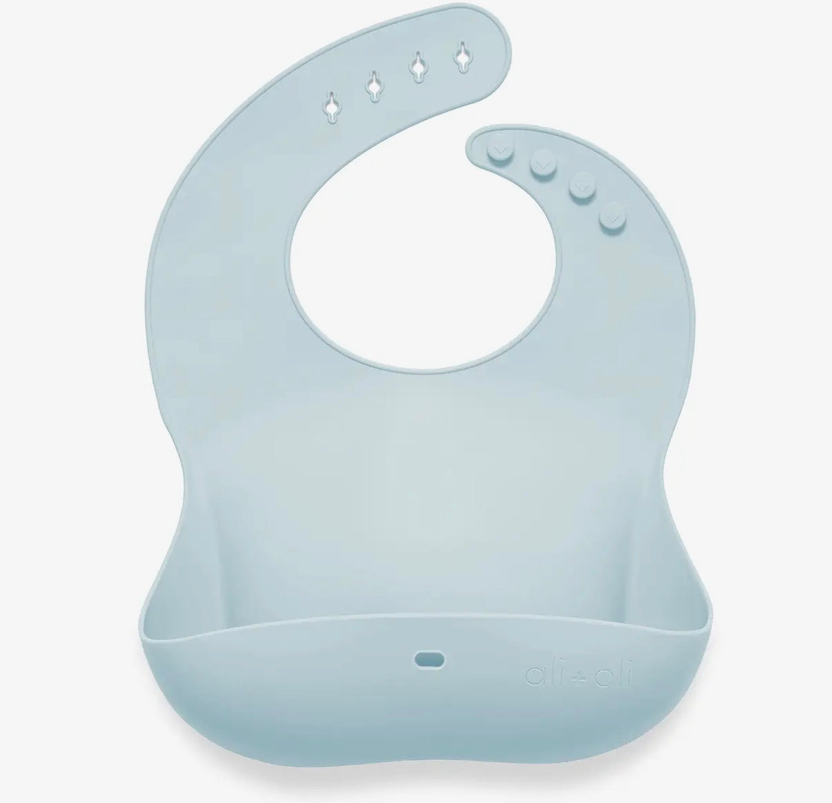 Silicone Bib in Sky Blue