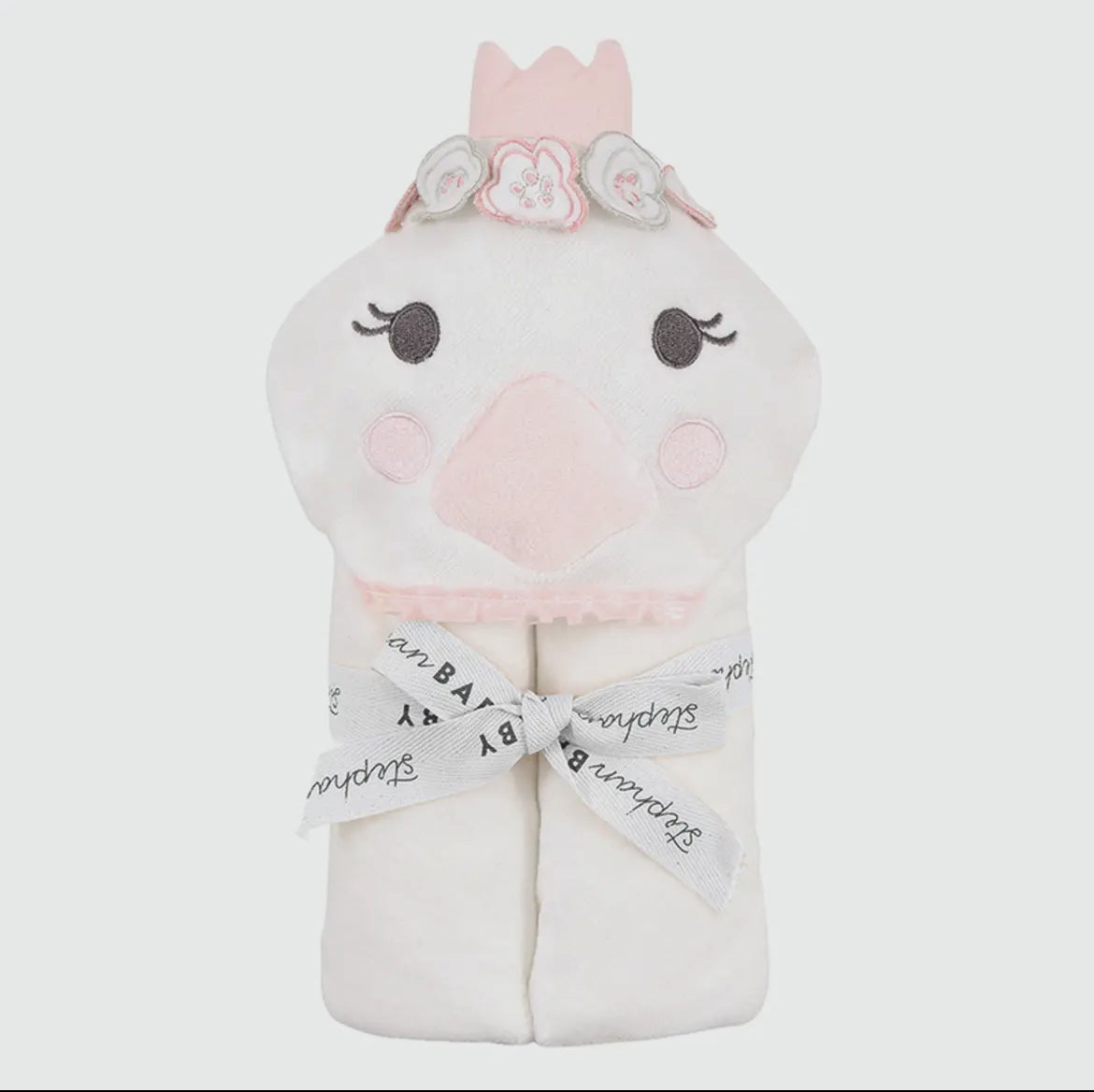 Hooded Towel-Swan