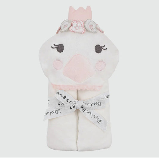 Hooded Towel-Swan
