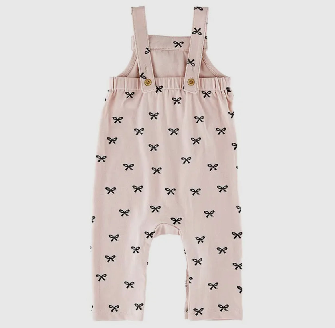 Ruffle Overalls- Bows