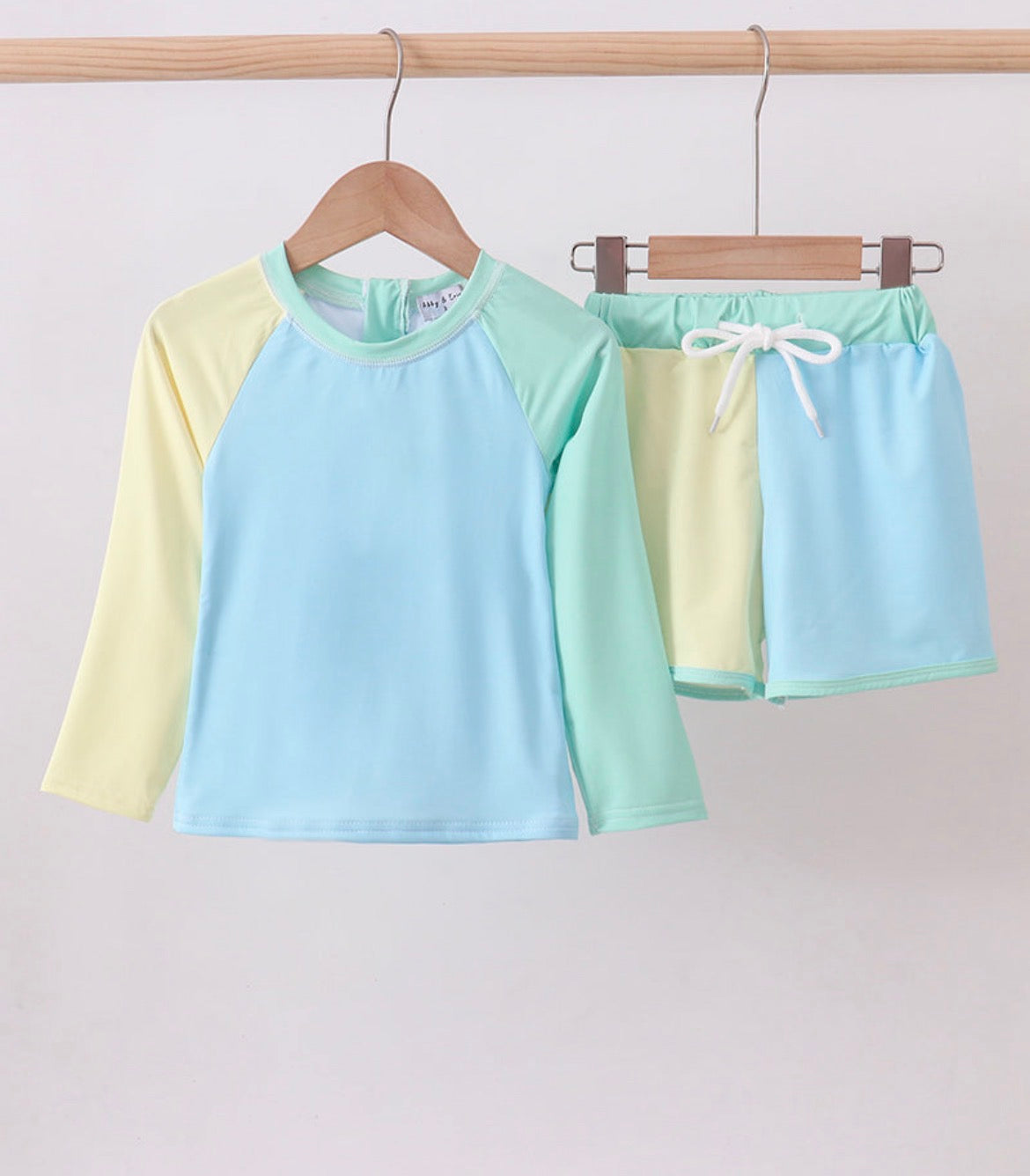 Color Block Boys Swim Set