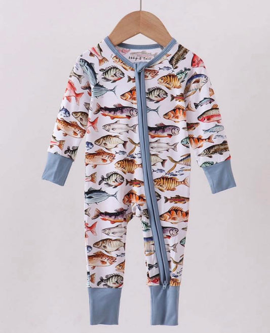 Fish Bamboo Onesie