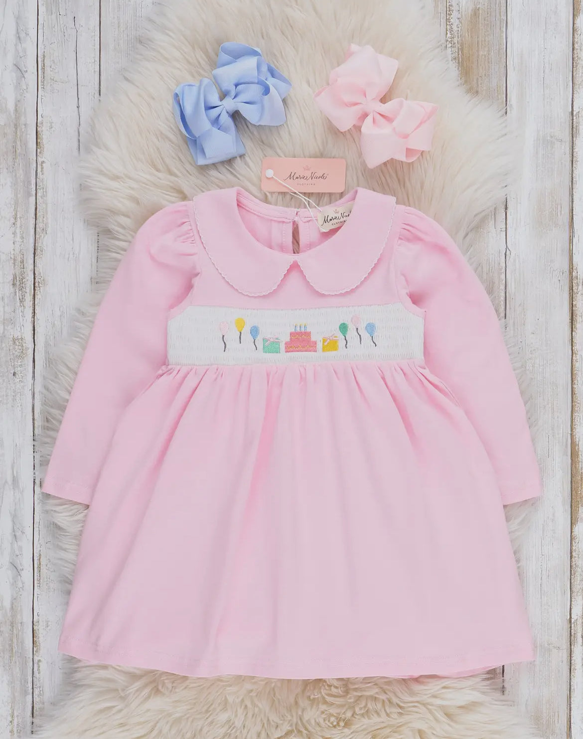 Balloon Bliss Birthday Smock