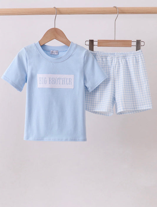 Big Brother Gingham Set