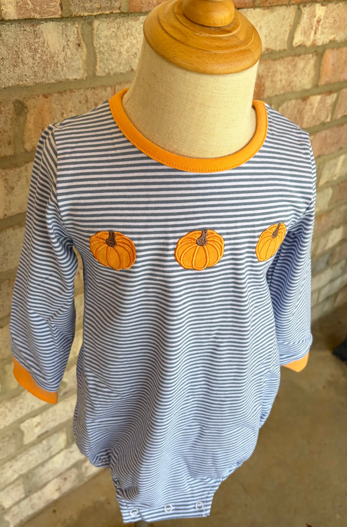 Stripe Pumpkin Bubble