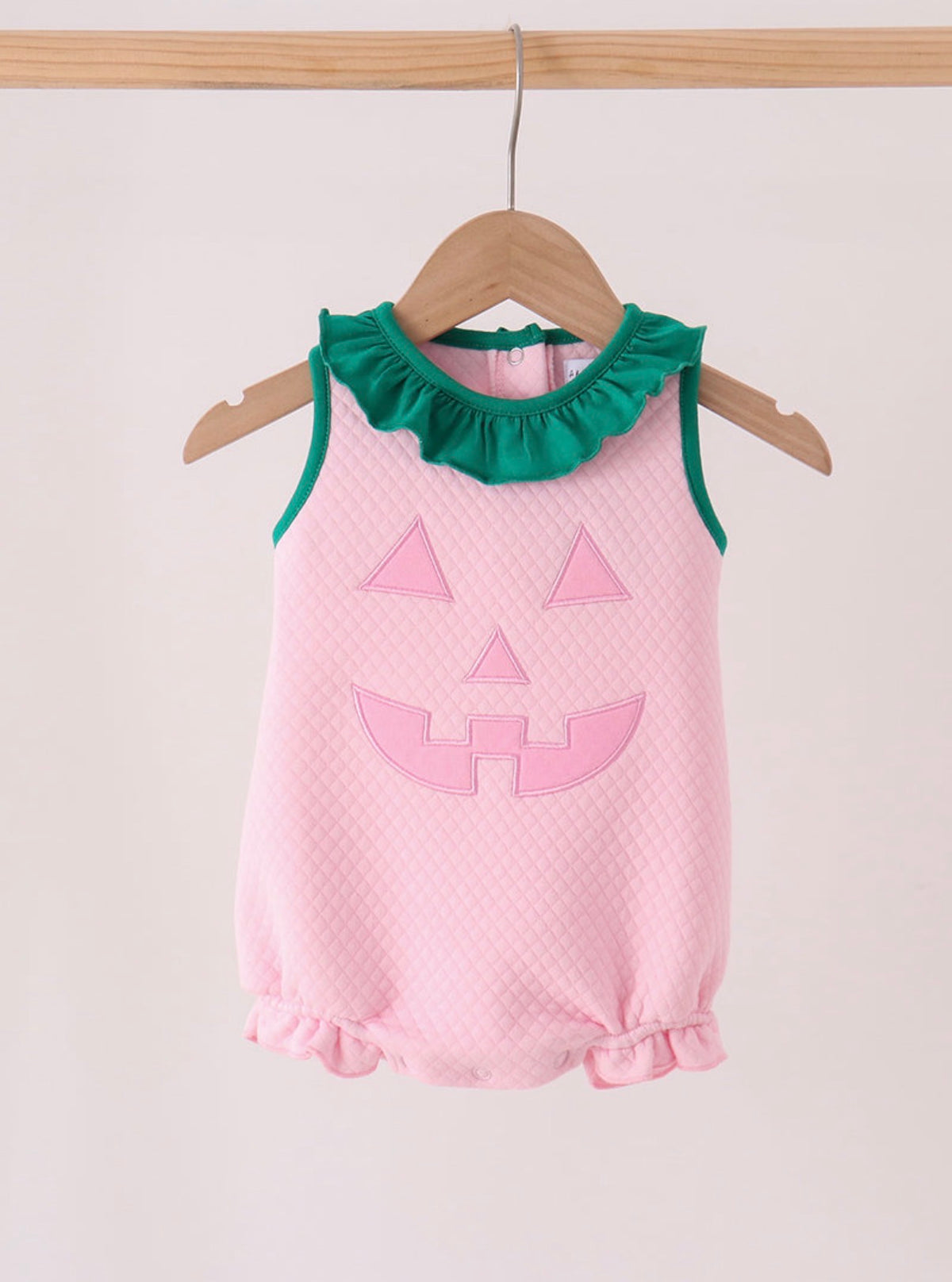 Pink Jack-O-Lantern Bubble