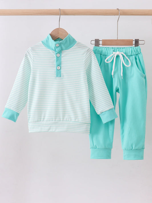 Stripe Pant Set